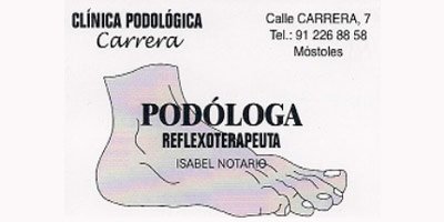 Logo Cínica Podológica Carrera