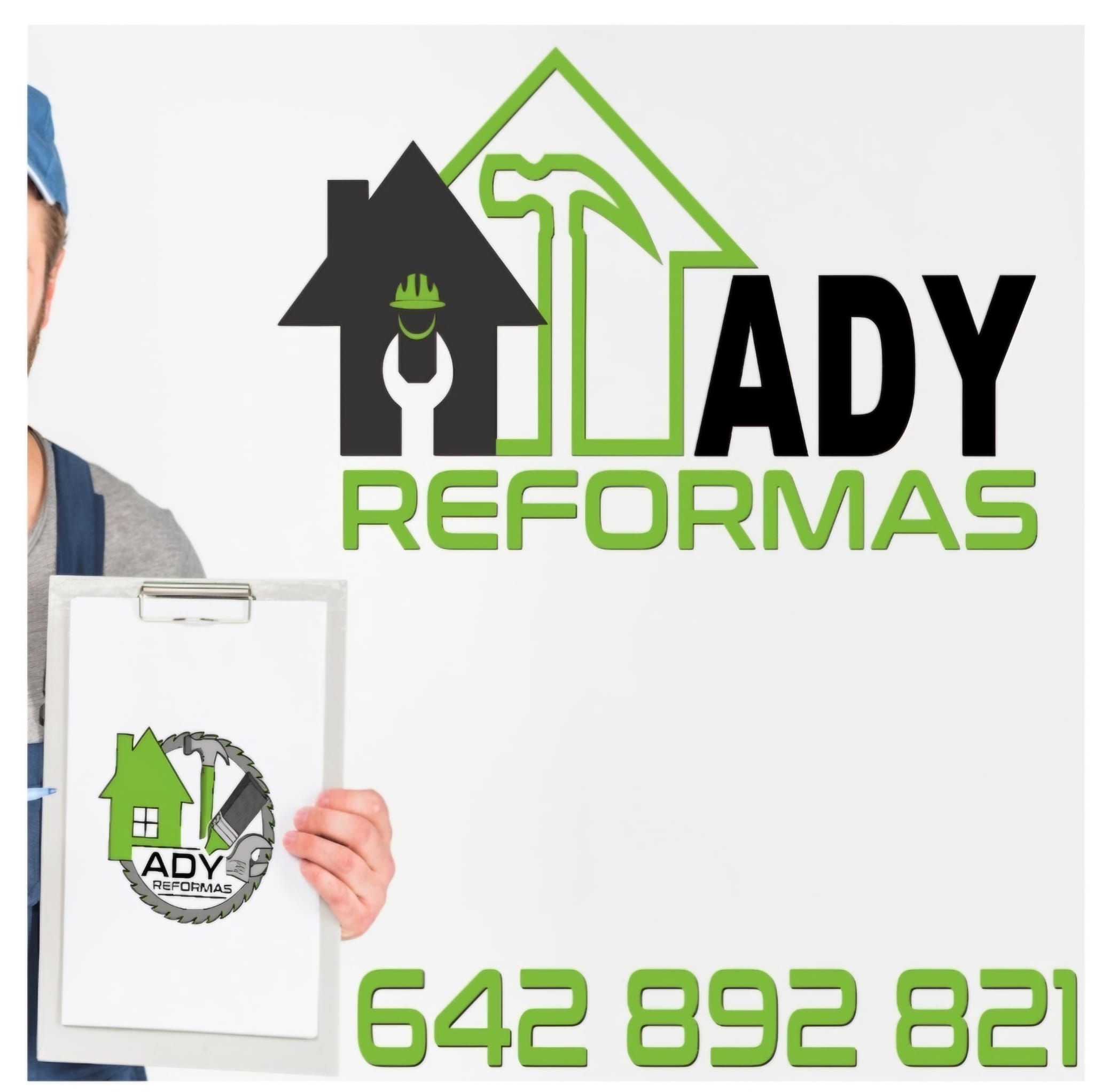 nombre de la empresa Ady reformas con numero de telefono 642 892 821